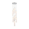 Crystorama Addis 12" Integrated LED Multi-Light Pendant in Polished Chrome - Additional View