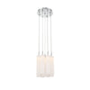 Crystorama Addis 12" Integrated LED Multi-Light Pendant in Polished Chrome - Additional View