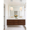 Crystorama Addis 12" Integrated LED Multi-Light Pendant in Polished Chrome - Lifestyle View