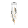 Crystorama Addis 26" Integrated LED Mutli-Light Pendant in Polished Chrome - Additional View