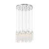 Crystorama Addis 26" Integrated LED Mutli-Light Pendant in Polished Chrome - Additional View
