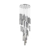 Crystorama Addis 26" Integrated LED Mutli-Light Pendant in Polished Chrome - Additional View