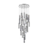 Crystorama Addis 26" Integrated LED Mutli-Light Pendant in Polished Chrome - Additional View