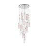 Crystorama Addis 26" Integrated LED Mutli-Light Pendant in Polished Chrome - Additional View
