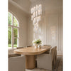 Crystorama Addis 26" Integrated LED Mutli-Light Pendant in Polished Chrome - Lifestyle View