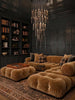 Crystorama Addis 36" Integrated LED Multi-Light Pendant in Polished Chrome - Lifestyle View