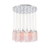 Crystorama Addis 36" Integrated LED Multi-Light Pendant in Polished Chrome - Additional View