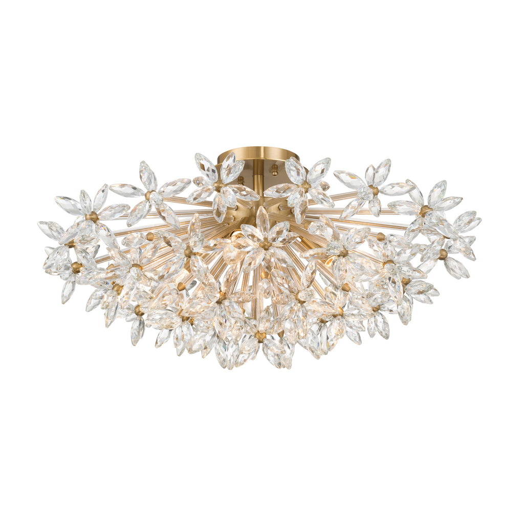 ADL-500-AG-CL Adley 25.25'' Semi Flush Mount | Main Image