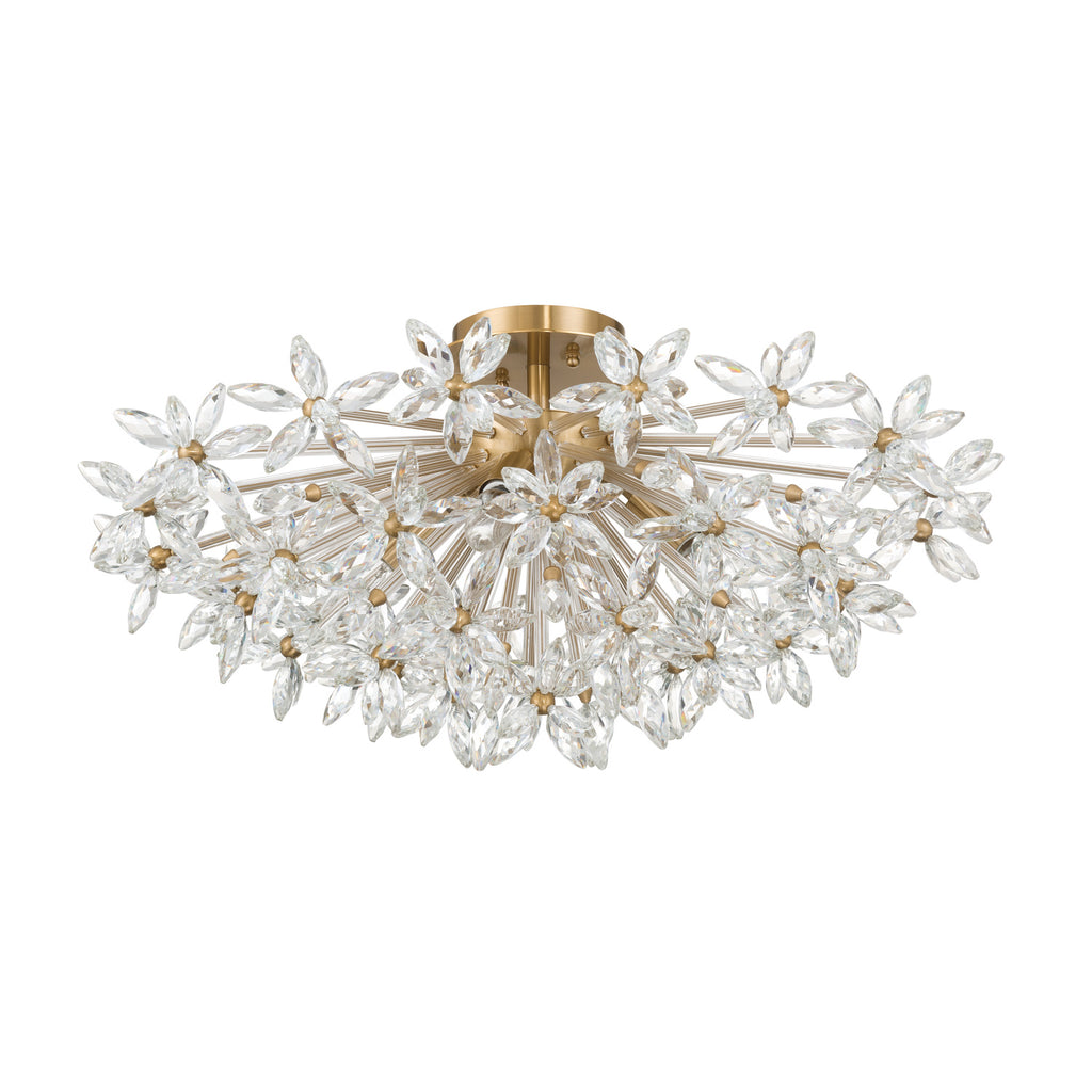 ADL-500-AG-CL Adley 25.25'' Semi Flush Mount | Alternate Image