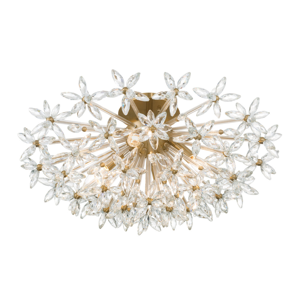 ADL-500-AG-CL Adley 25.25'' Semi Flush Mount | Alternate Image