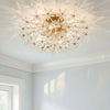 ADL-500-AG-CL Adley 25.25'' Semi Flush Mount | Lifestyle Image