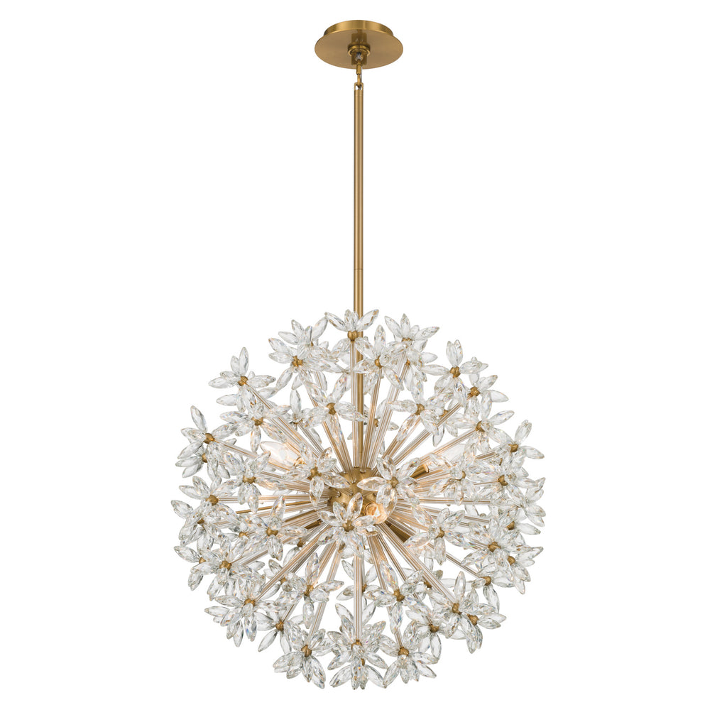 ADL-506-AG-CL Adley 23.75'' Chandelier | Main Image