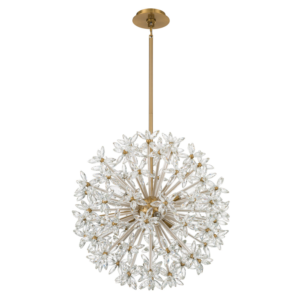 ADL-506-AG-CL Adley 23.75'' Chandelier | Alternate Image