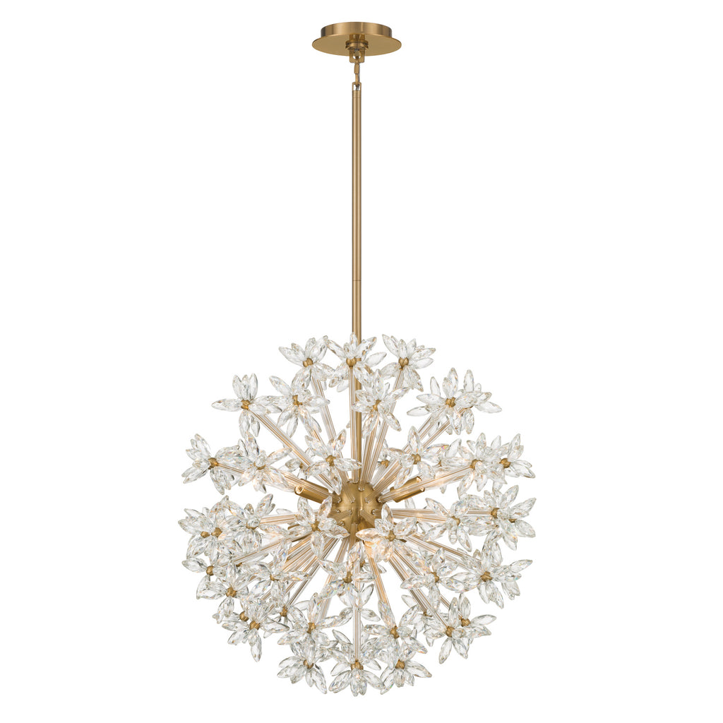 ADL-506-AG-CL Adley 23.75'' Chandelier | Alternate Image