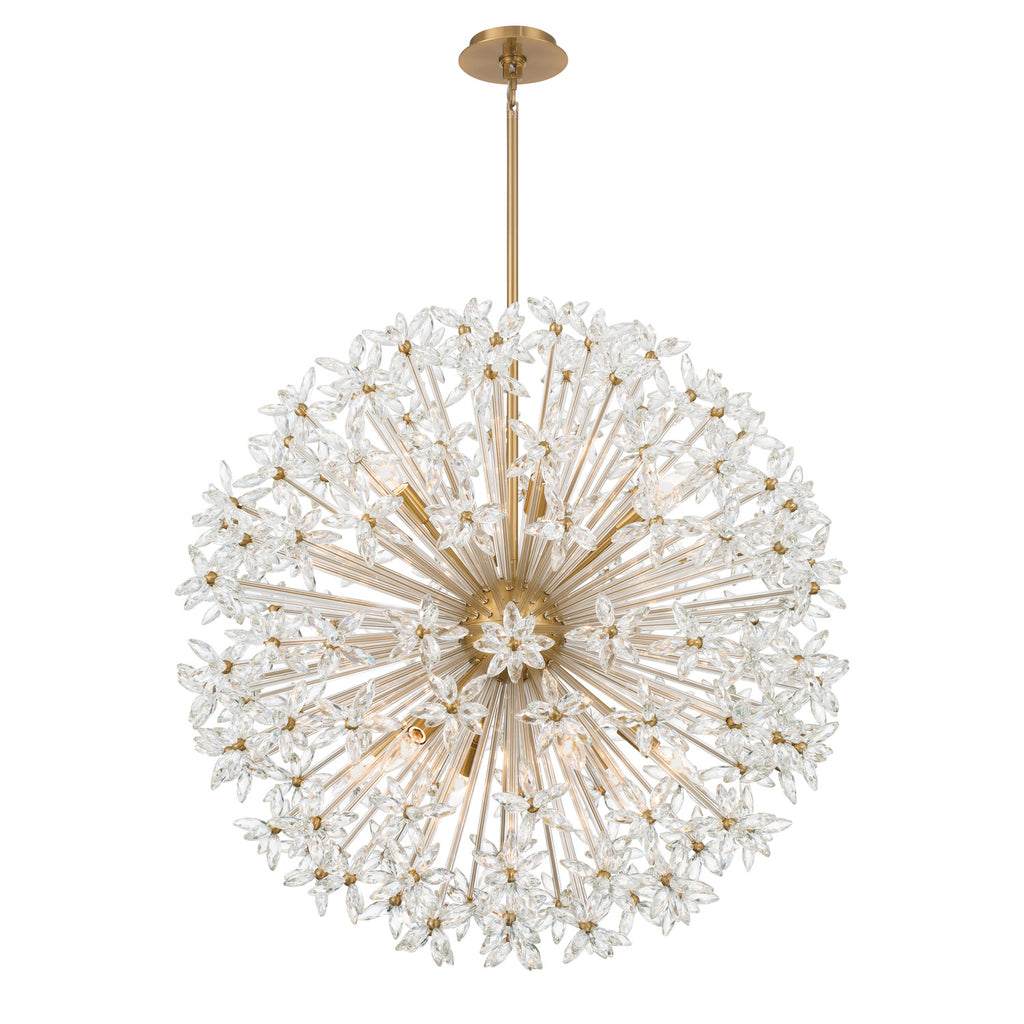 ADL-512-AG-CL Adley 34'' Chandelier | Main Image
