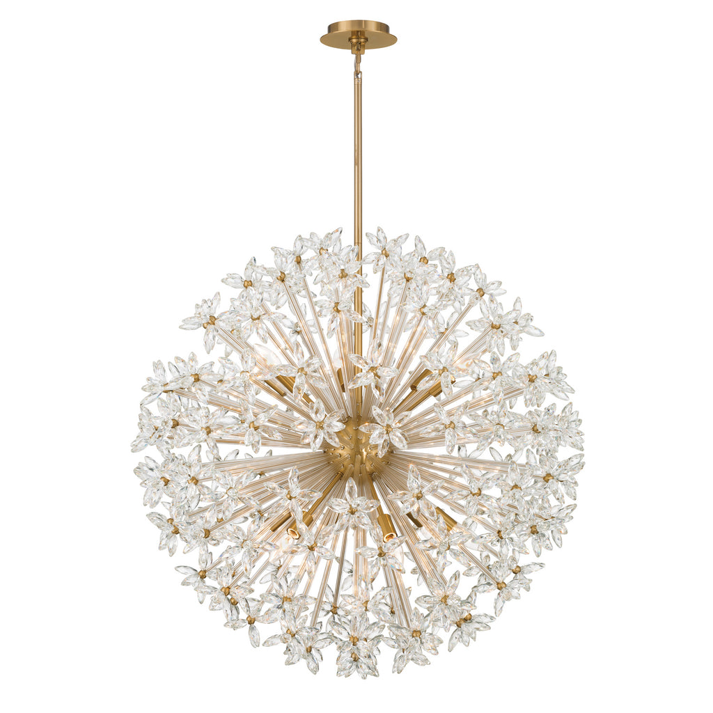 ADL-512-AG-CL Adley 34'' Chandelier | Alternate Image