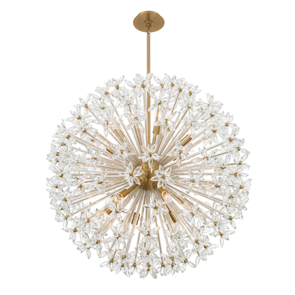 ADL-512-AG-CL Adley 34'' Chandelier | Alternate Image