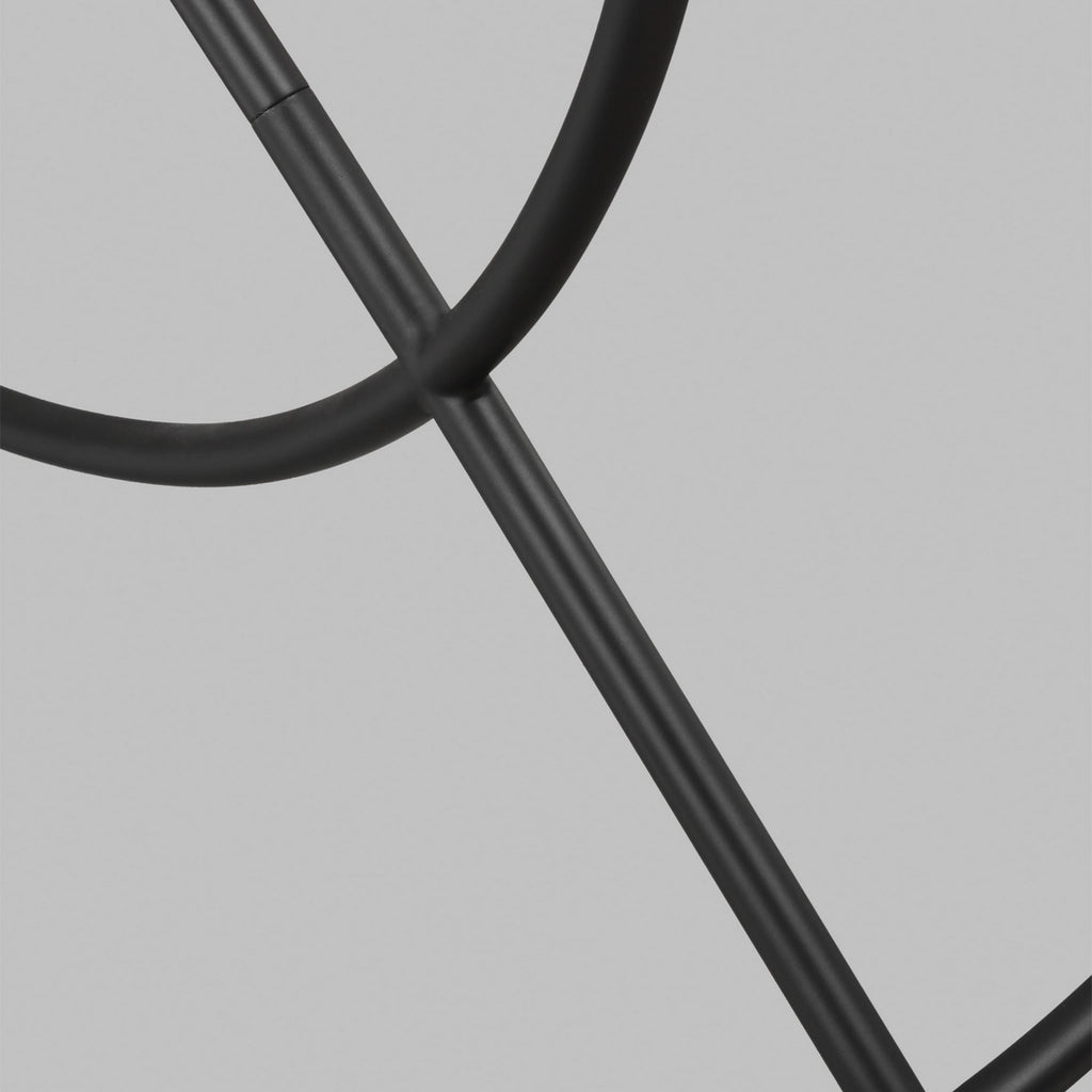 AEC1054MBK Galassia 4 Light Chandelier | Alternate Image