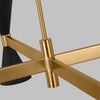 AEC1088MBK Albertine 8 Light Chandelier | Alternate Image