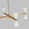 AEC1088MWT Albertine 8 Light Chandelier | Alternate Image