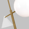 AEC1094MWTBBS Cosmo 4 Light Chandelier | Alternate Image