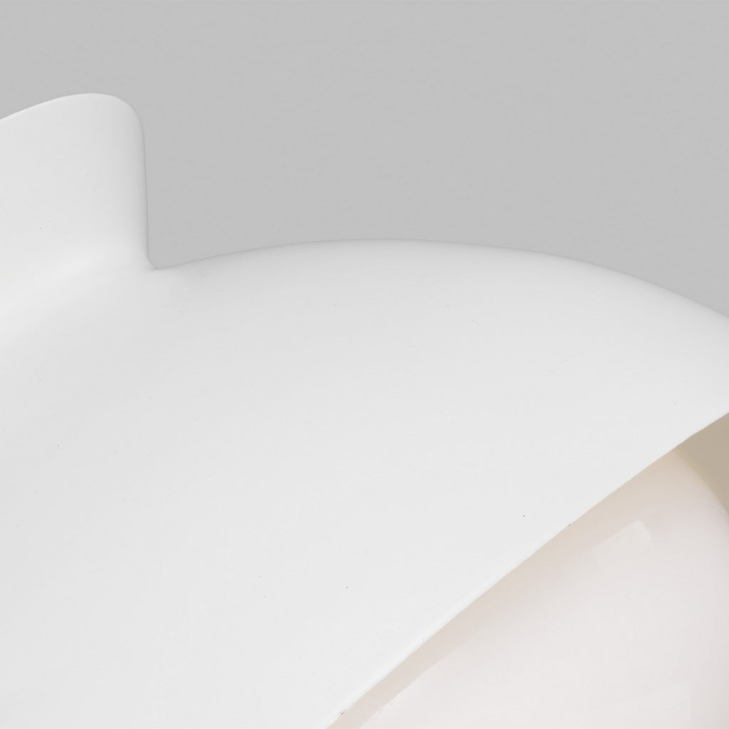 AEF1001MWT Lucerne 1 Light Semi Flush | Alternate Image