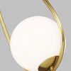 AEP1001BBS Galassia 1 Light Pendant | Alternate Image