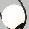 AEP1001MBK Galassia 1 Light Pendant | Alternate Image