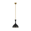 AEP1011BBSMBK Lucerne 1 Light Pendant | Main Image