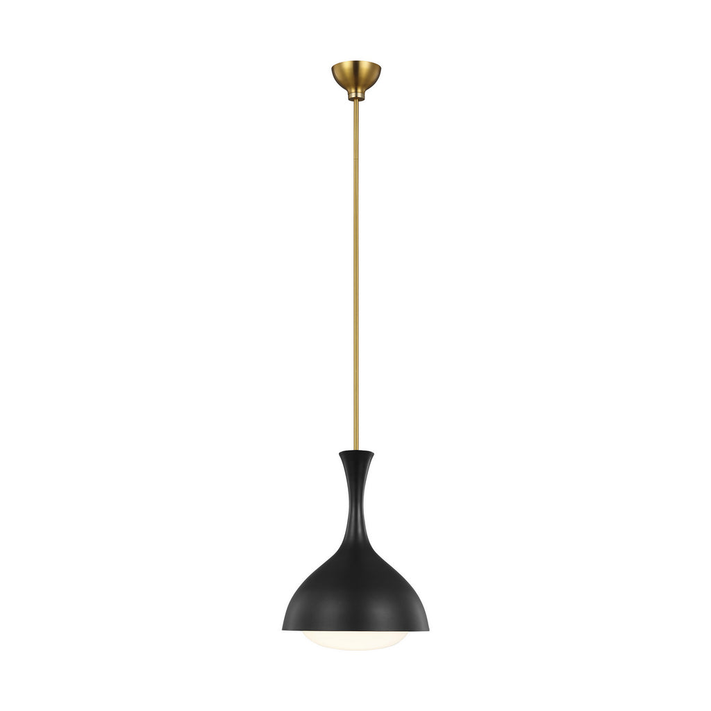 AEP1011BBSMBK Lucerne 1 Light Pendant | Main Image