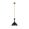 AEP1011BBSMBK Lucerne 1 Light Pendant | Alternate Image