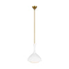 AEP1011BBSMWT Lucerne 1 Light Pendant | Main Image