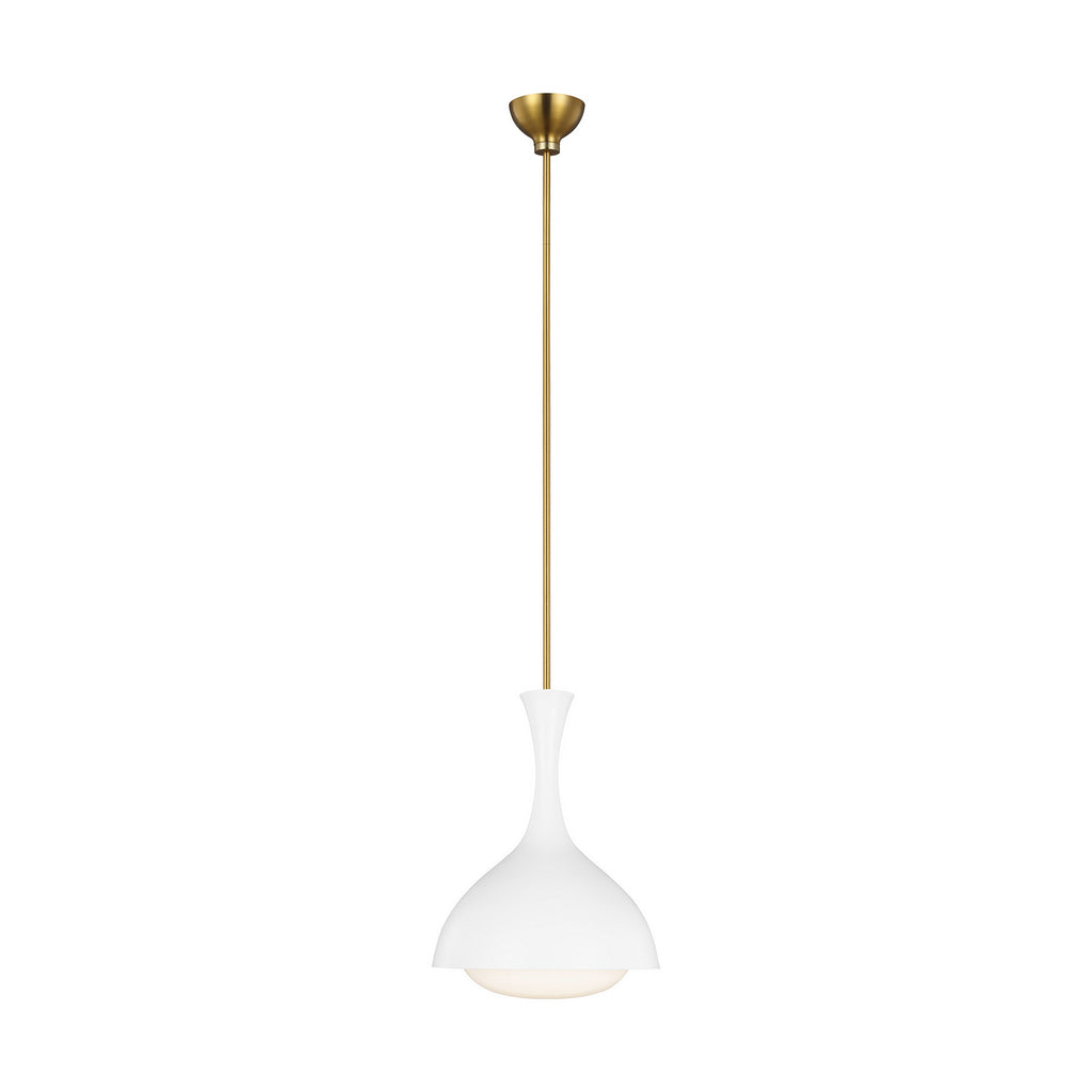 AEP1011BBSMWT Lucerne 1 Light Pendant | Main Image