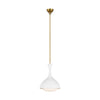 AEP1011BBSMWT Lucerne 1 Light Pendant | Alternate Image