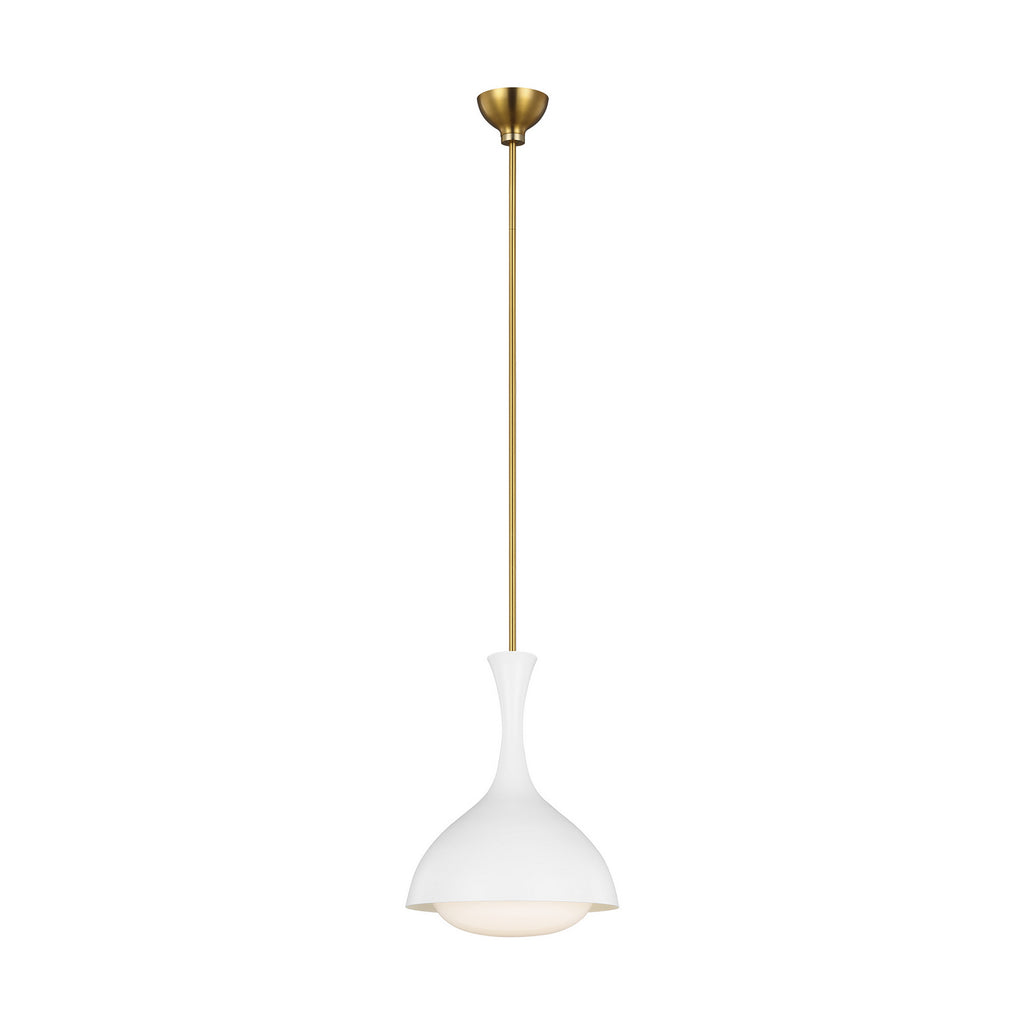 AEP1011BBSMWT Lucerne 1 Light Pendant | Alternate Image