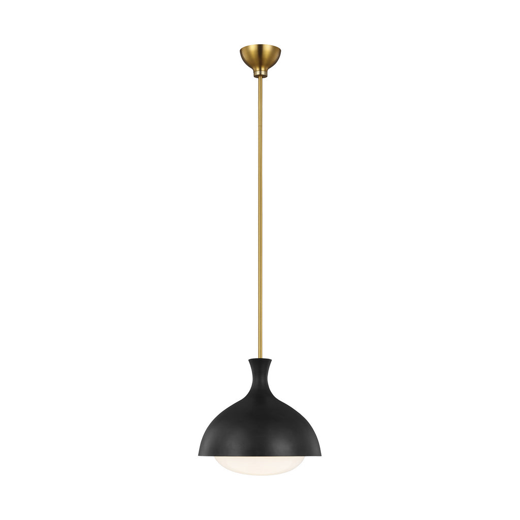 AEP1021BBSMBK Lucerne 1 Light Pendant | Main Image