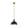 AEP1021BBSMBK Lucerne 1 Light Pendant | Alternate Image