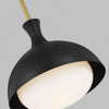 AEP1021BBSMBK Lucerne 1 Light Pendant | Alternate Image