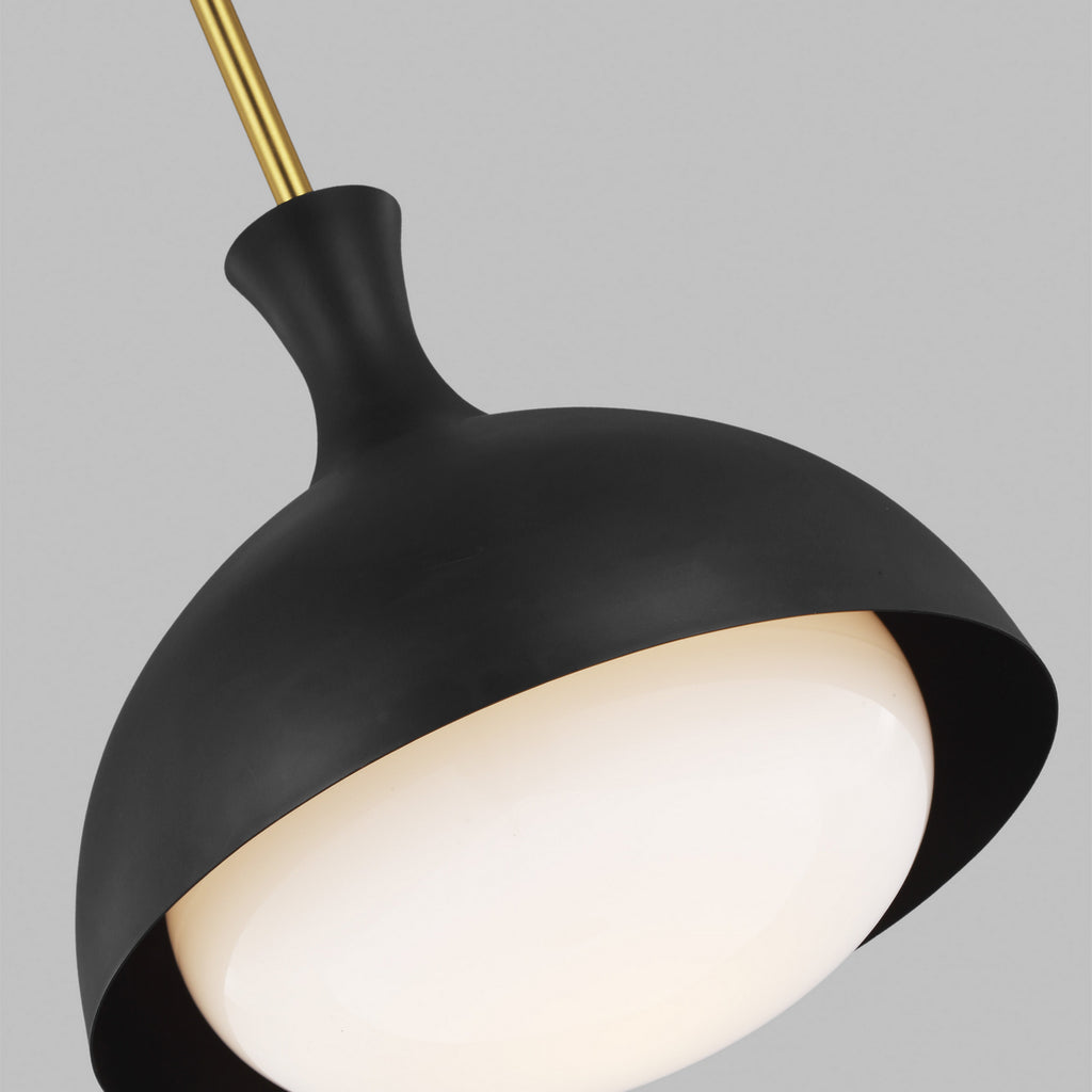 AEP1021BBSMBK Lucerne 1 Light Pendant | Alternate Image