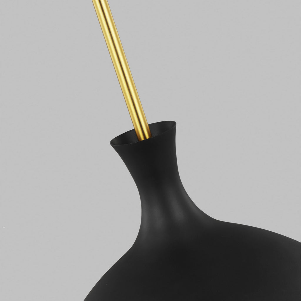 AEP1021BBSMBK Lucerne 1 Light Pendant | Alternate Image