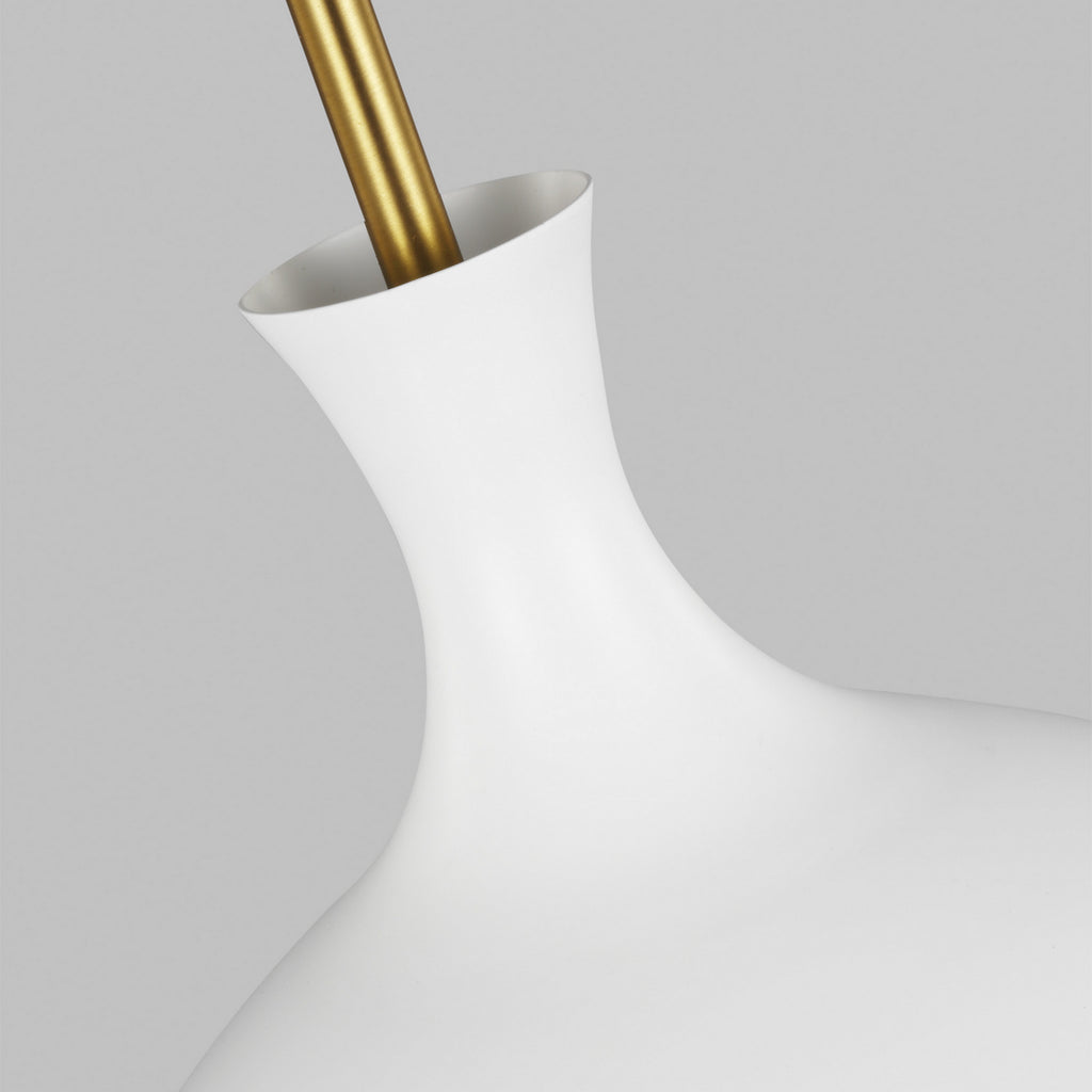 AEP1021BBSMWT Lucerne 1 Light Pendant | Alternate Image