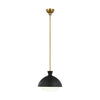 AEP1031BBSMBK Lucerne 1 Light Pendant | Main Image