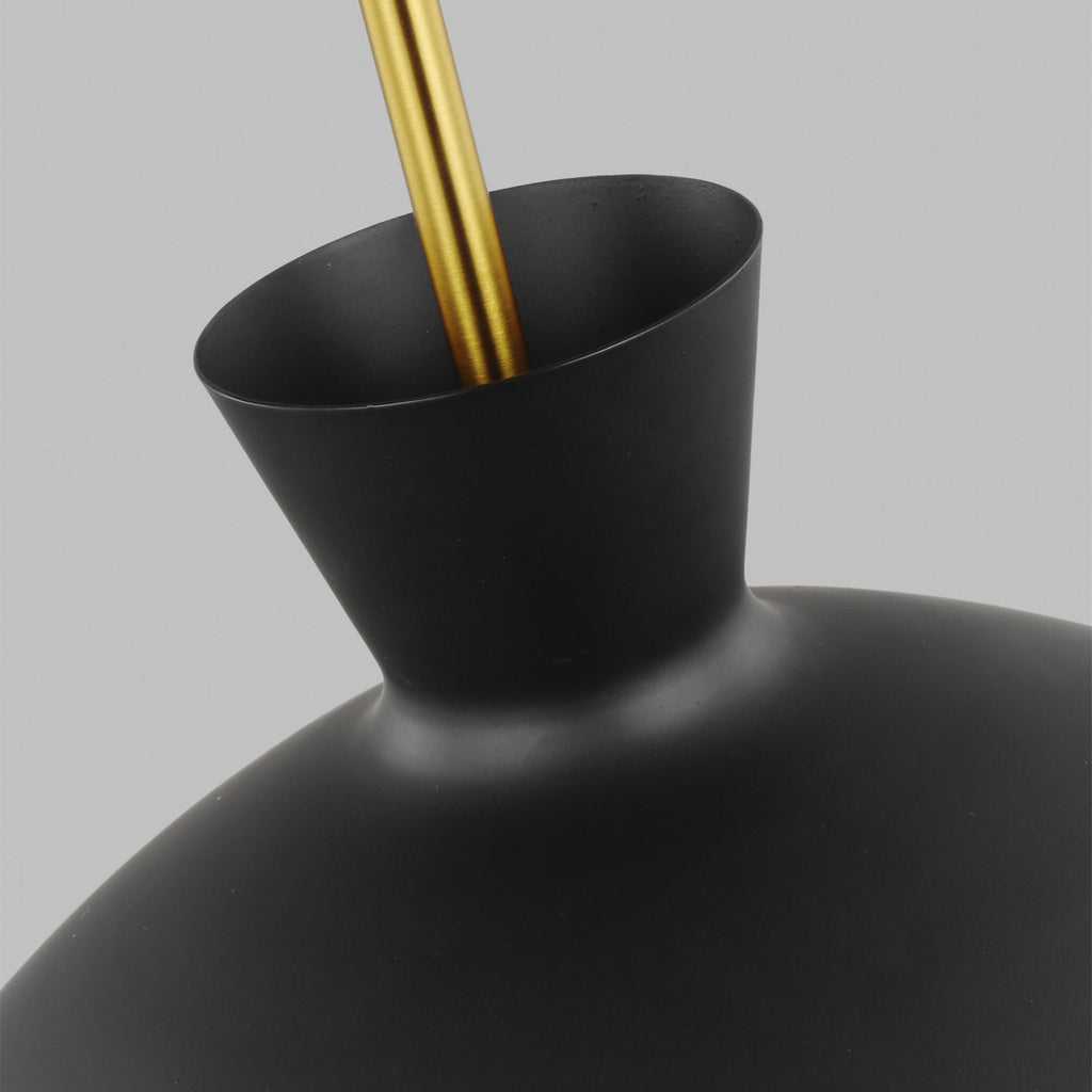 AEP1031BBSMBK Lucerne 1 Light Pendant | Alternate Image