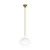 AEP1031BBSMWT Lucerne 1 Light Pendant | Main Image