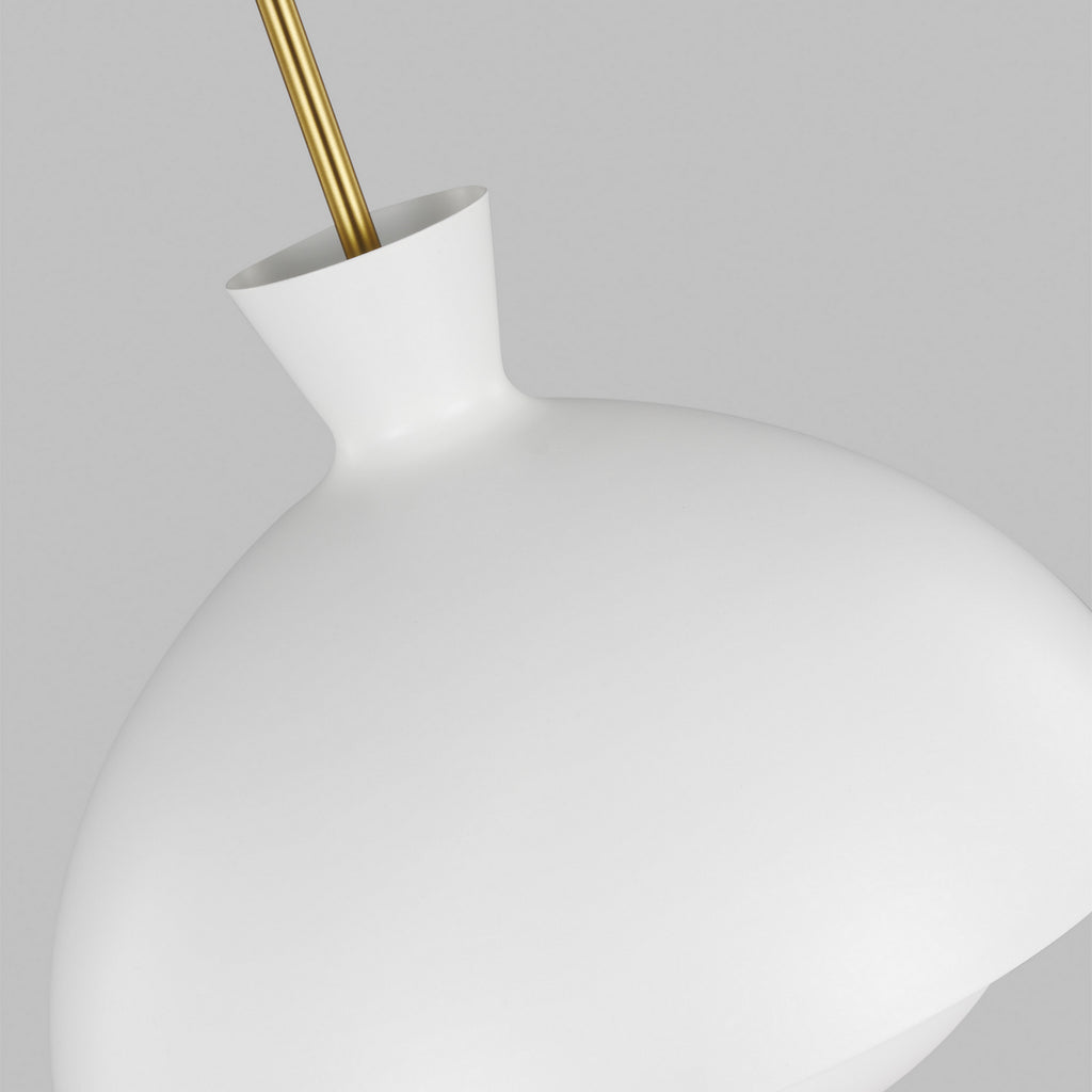AEP1031BBSMWT Lucerne 1 Light Pendant | Alternate Image