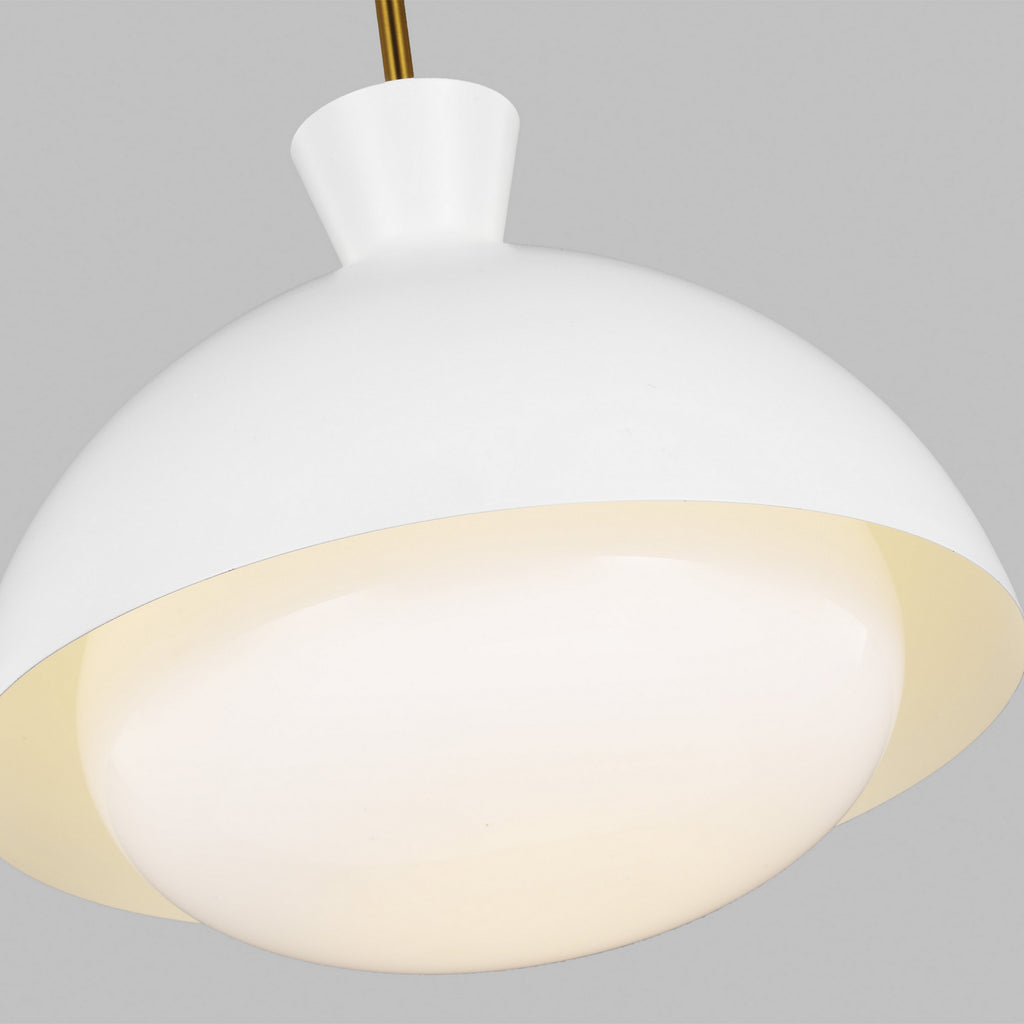 AEP1031BBSMWT Lucerne 1 Light Pendant | Alternate Image