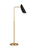 AET1001BBSMBK1 Tresa 1 Light Floor Lamp | Main Image