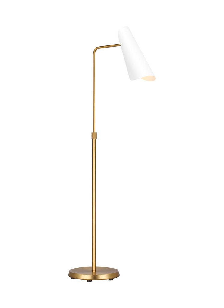 AET1001BBSMWT1 Tresa 1 Light Floor Lamp | Alternate Image