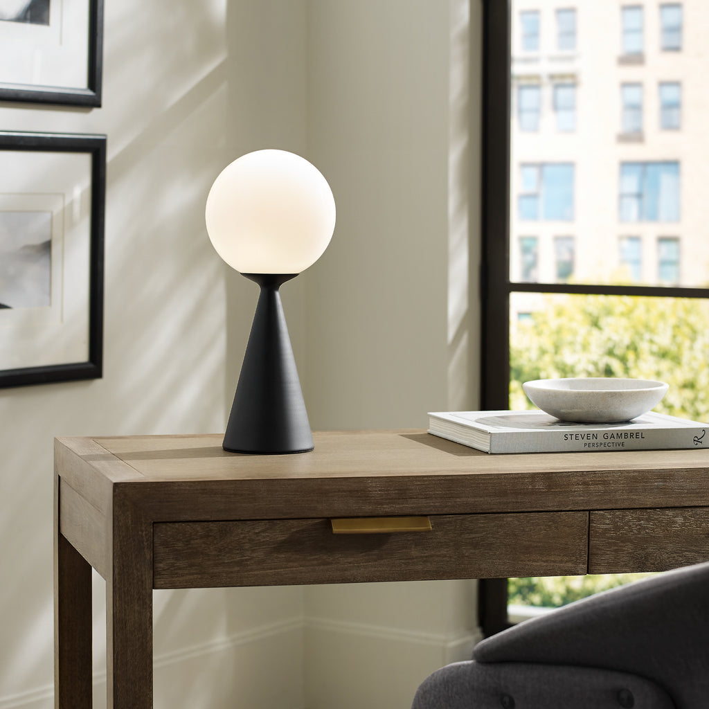 AET1021MBK1 Galassia 1 Light Table Lamp | Lifestyle Image