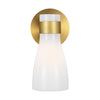 AEV1001BBSMG Moritz 1 Light Bathroom Vanity | Main Image